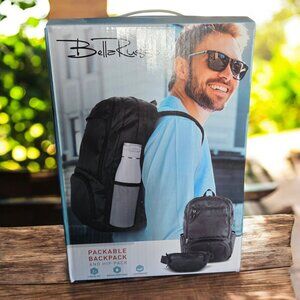 NIB BELLA RUSSO Packable Backpack and Hip Pack